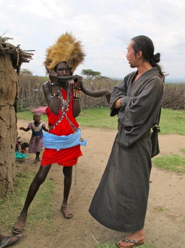 マサイ　着物　伊藤研人