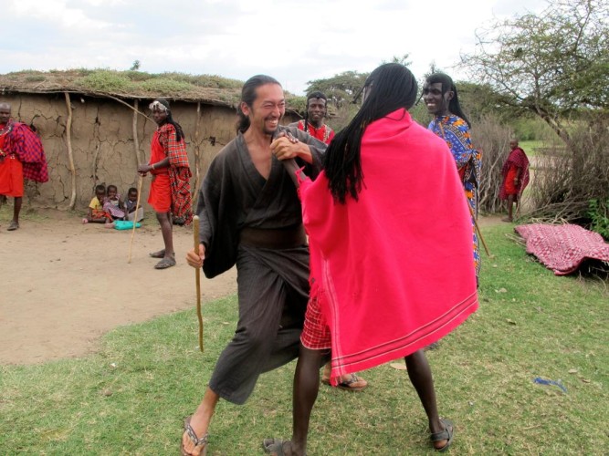 マサイ　着物　伊藤研人