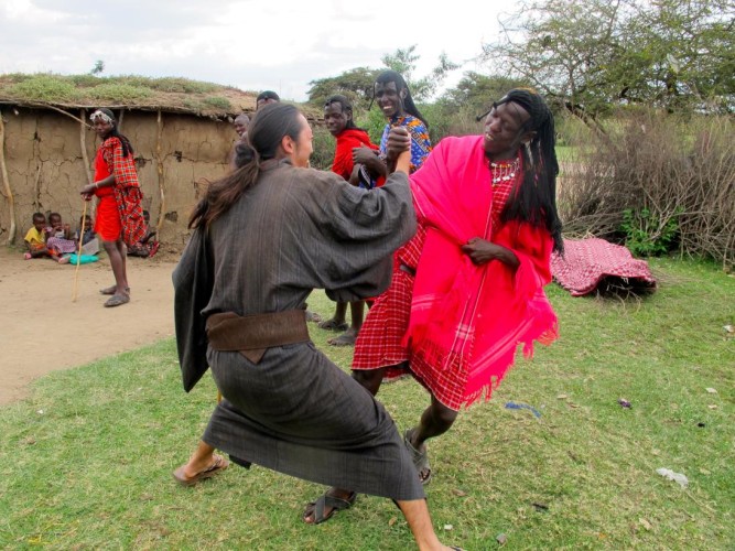 マサイ　着物　伊藤研人