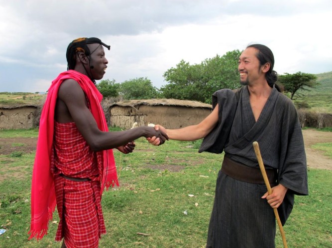 マサイ　着物　伊藤研人