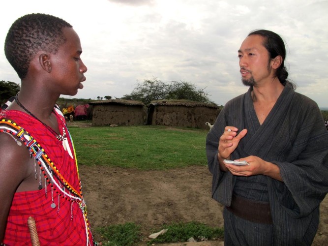 マサイ　着物　伊藤研人