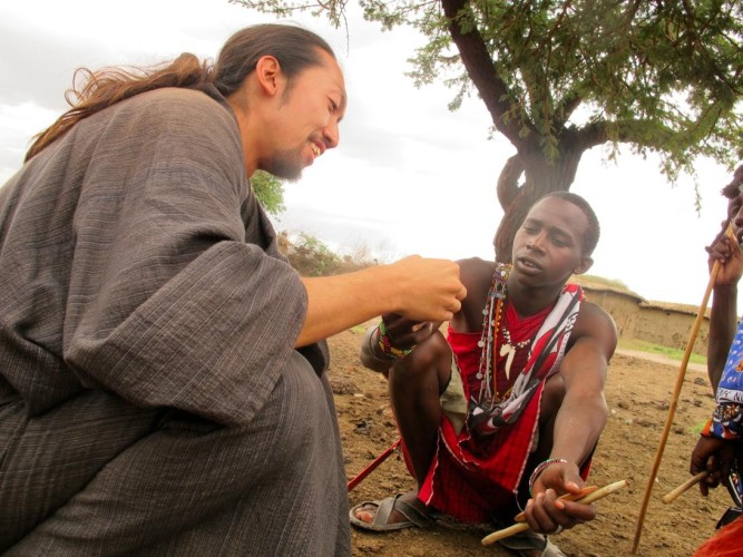 マサイ　着物　伊藤研人